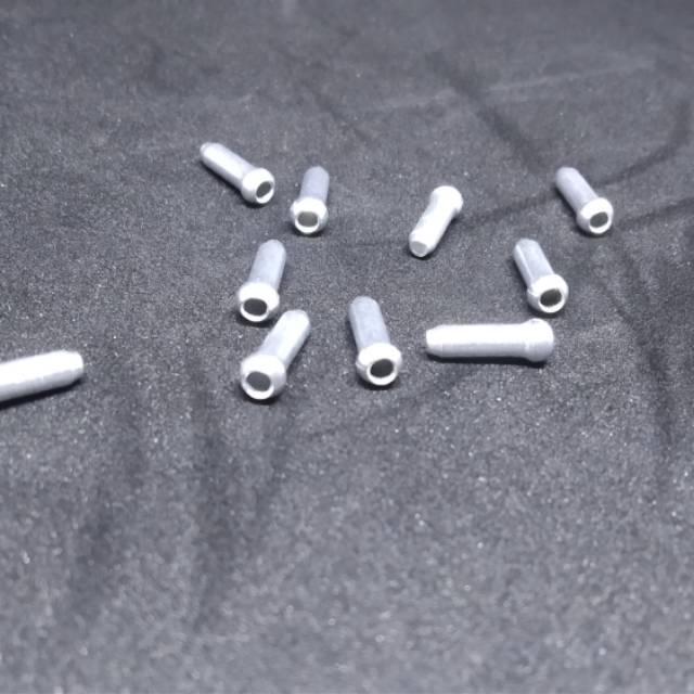 Penutup kabel rem sepeda silver
