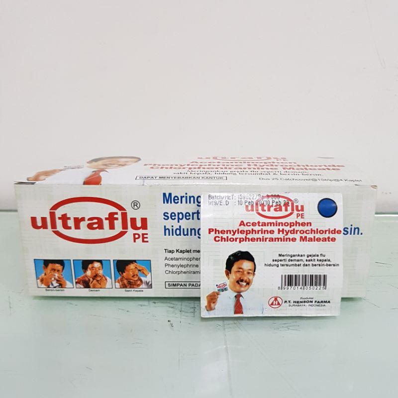 Ultraflu Tablet (PER STRIP @ 4 TABLET)