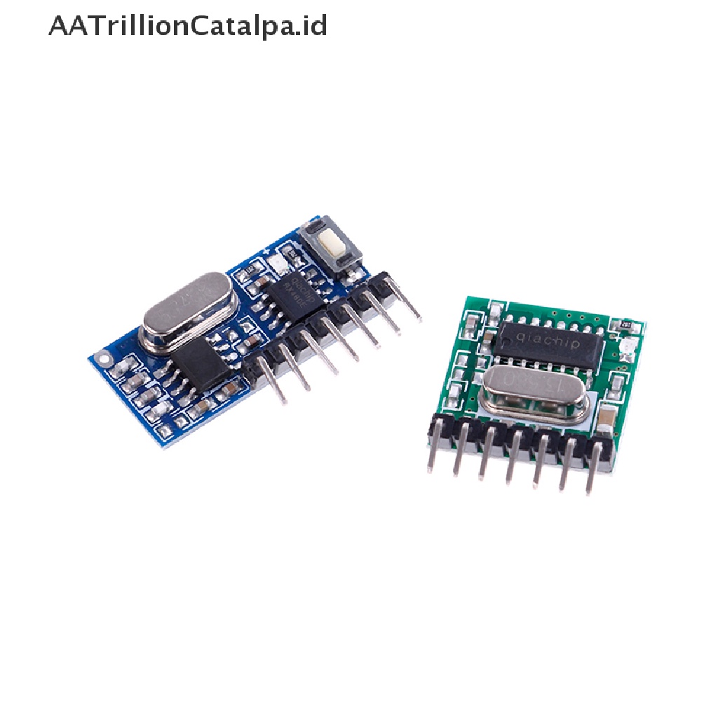 Modul Receiver Transmitter Wireless RF 4 Channel 433Mhz EV1527 Code