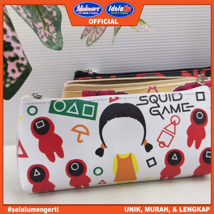 

Bagus Idolmart Pen Case Karakter Squid Game / Tempat Pensil Anak Sekolah Gilaa!!!