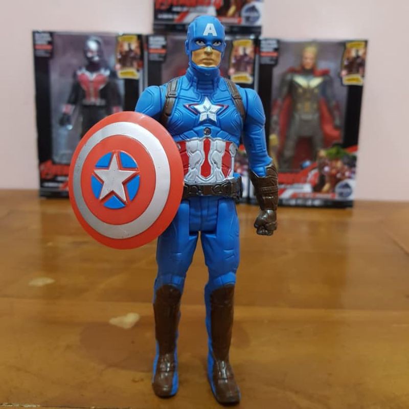 action figure kapten Amerika - mainan action figure captain America