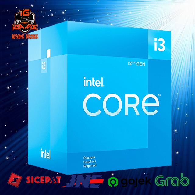 Intel Core i3 12100 4 Core 8 Threads Alder Lake - LGA1700 NAMPOL GAN