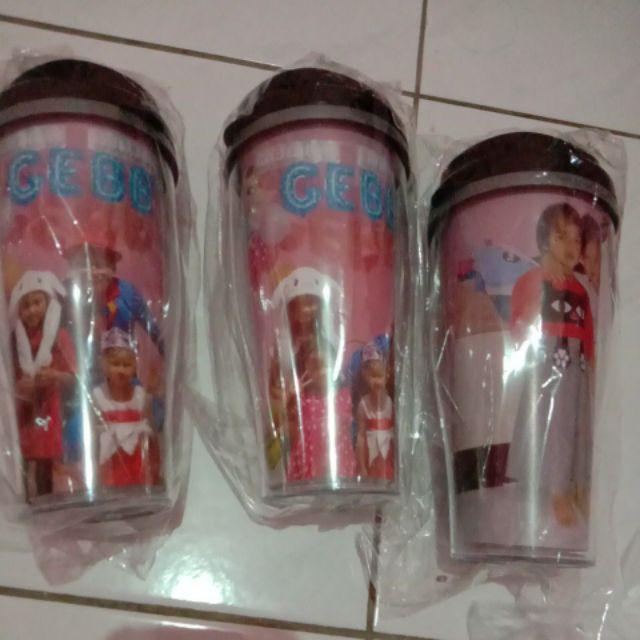 Botol Minum Tumbler Minuman Motif Natal Christmas Gift Hadiah Souvenir