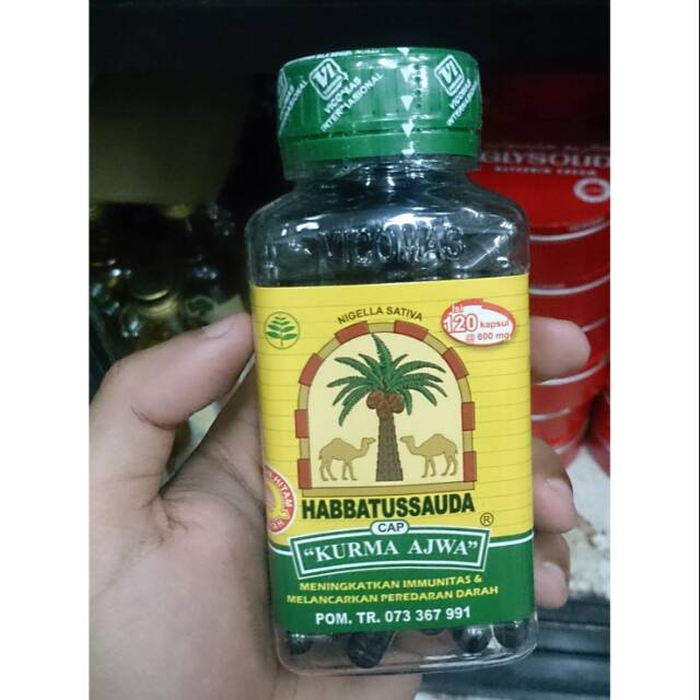 

Jinten Hitam Bubuk Cap Kurma Ajwa