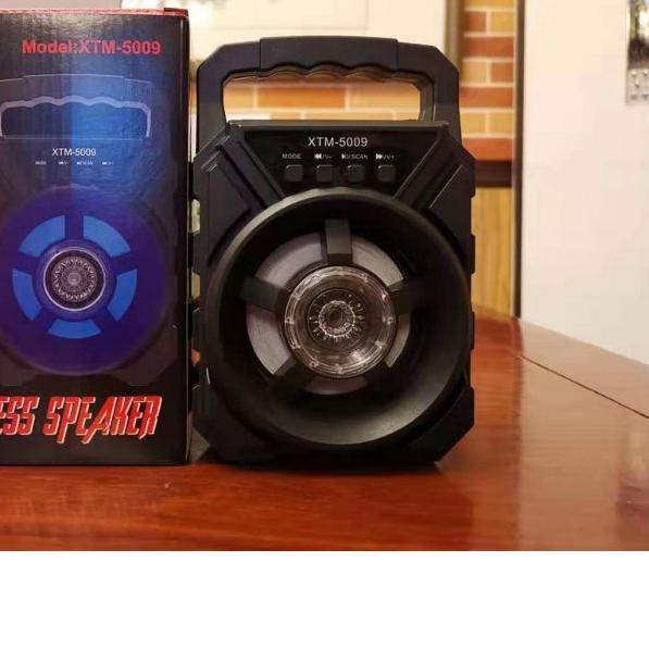 SPEAKER BLUETOOTH XTM-5009 PLUS MIC KARAOKE - SALON AKTIF XTM-5009