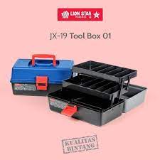 TOOL BOX JX-19 ToollBox 01 LION STAR tempat obeng peralatan bengkel dan bangunan