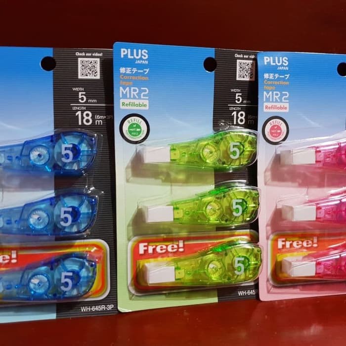 

Refill Tipex Tombow - Correction Tape - Tipex Kenko Refill Tipex Roll Pita Koreksi Whiper Plus Mr2