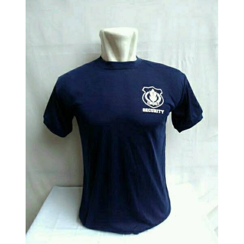 Kaos Security / Satpam Logo Depan Belakang