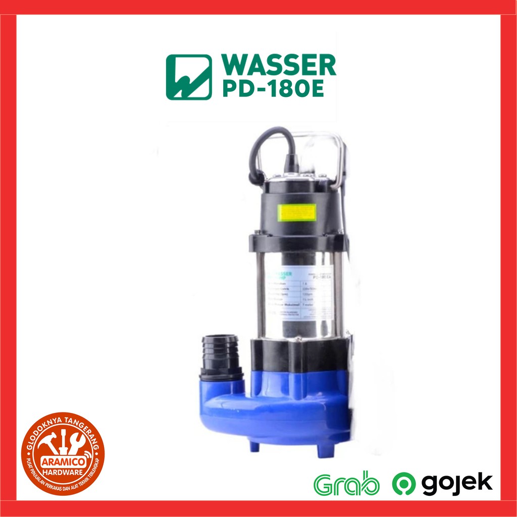 Pompa celup Wasser PD-180 E submersible pump non auto