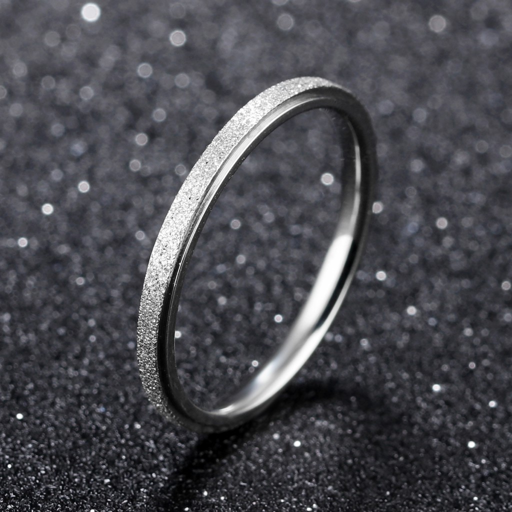 Cincin Titanium Mini Korea Wanita simple elegant fashion CK041 cocok untuk pesta formal dan hadiah