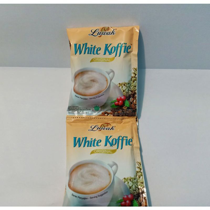 

Luwak white coffe 20g 1 Renceng