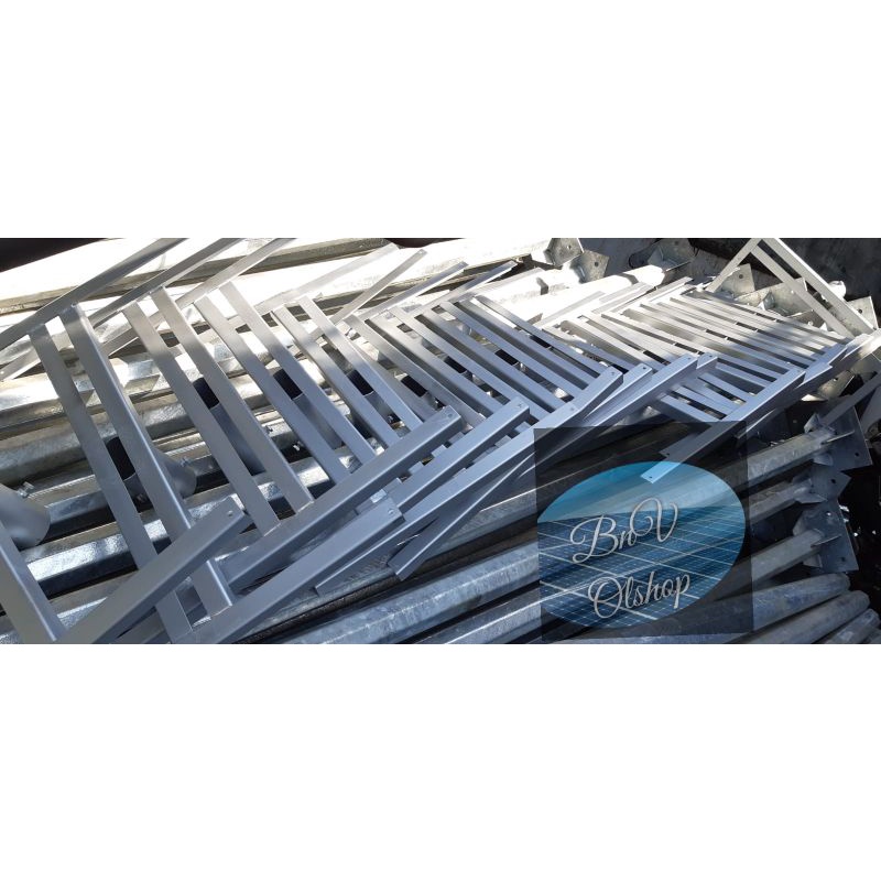 Bracket PJU Solar cell