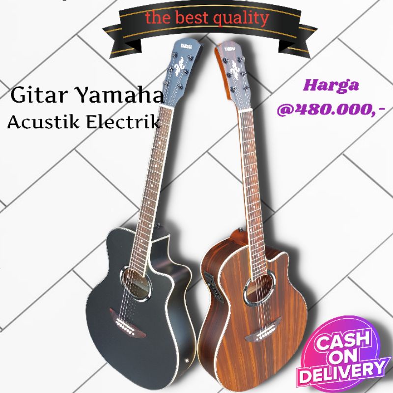 Guitar acustik electrik yamaha apx500 custom joss