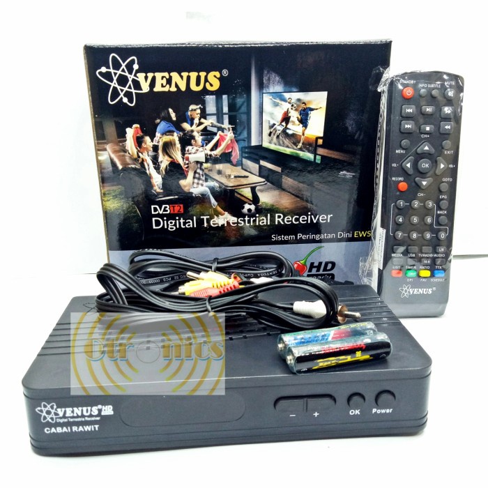 SET TOP BOX DVBT2 VENUS CABE RAWIT