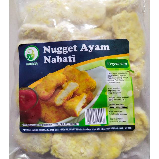 

Vegood Nugget Ayam Nabati Vegetarian