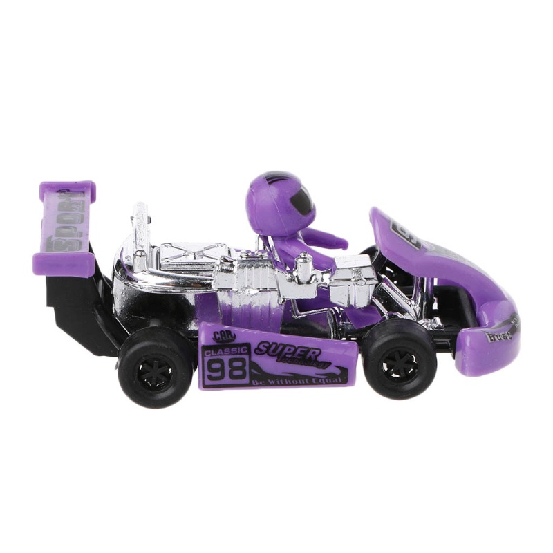 Mary Alloy model Mobil Go-Kart racing game Kendaraan sport motor Plastik pull back Mainan