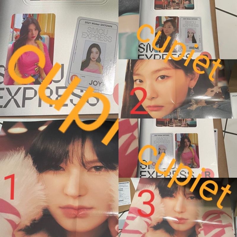 (READY) SMCU RED VELVET (BACA DESK)