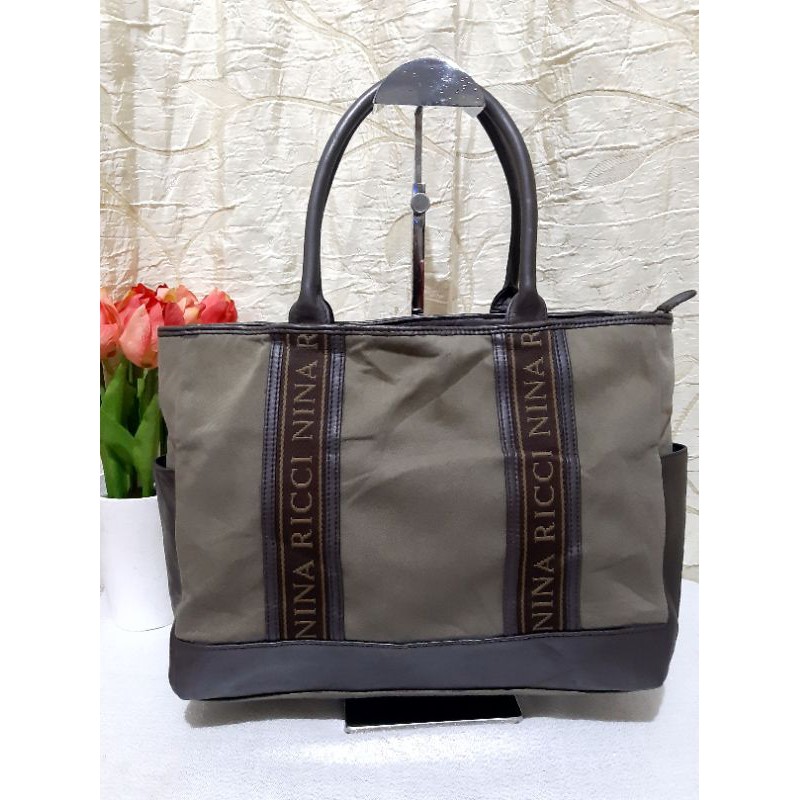 Preloved NINA RICCI vintage tote / hand bag