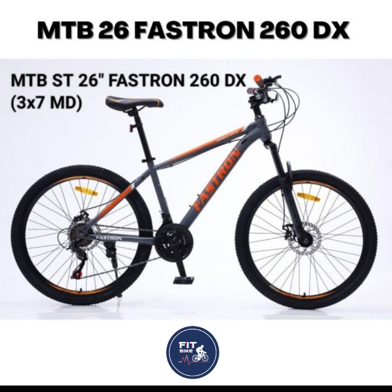 SEPEDA MTB GUNUNG FASTRON 260 DX / 260 DT 26 INCH ANAK REMAJA DEWASA COWOK CEWEK MURAH