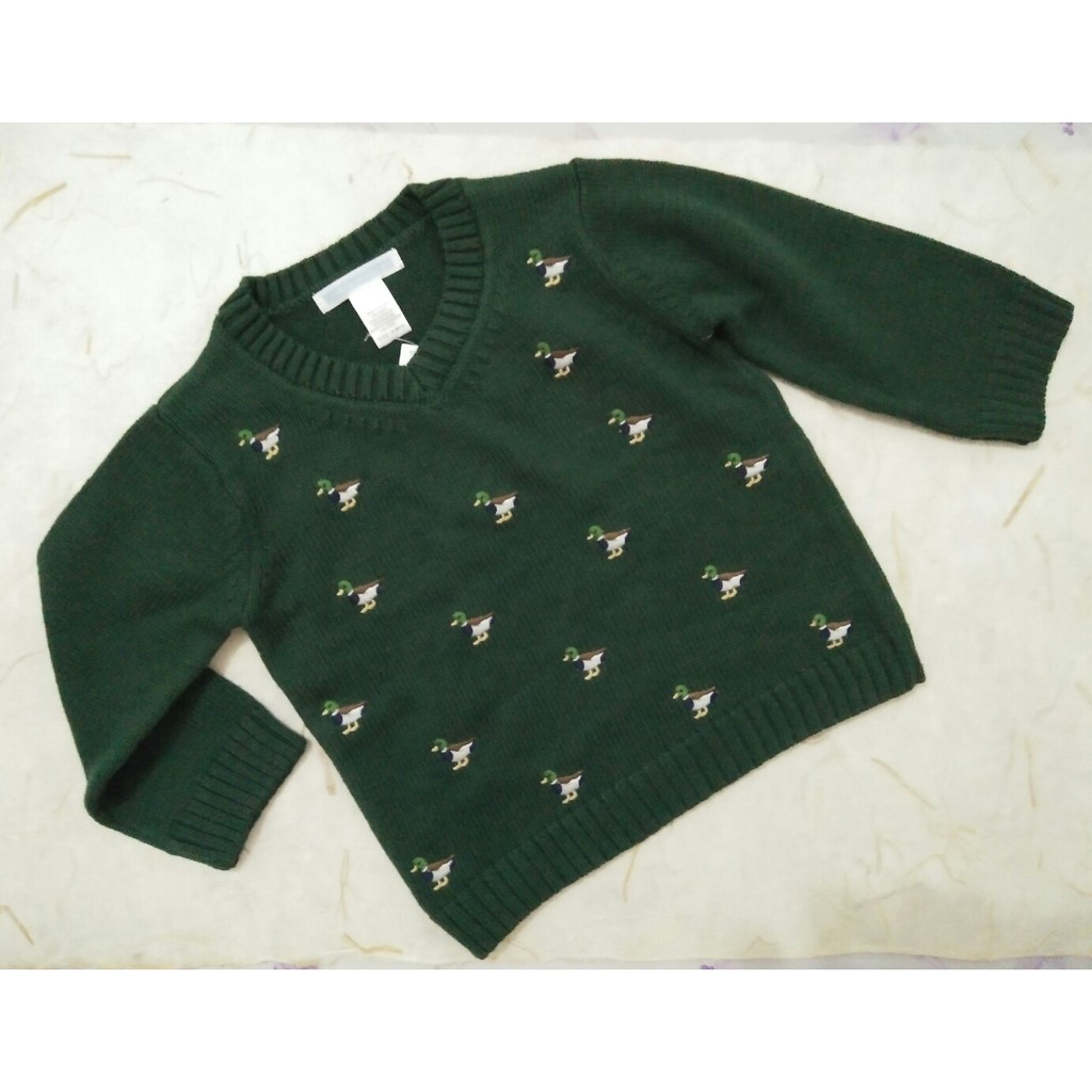 Sweatshirt Duck Green Jack & Janie ORIGINAL