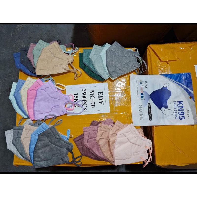 Masker Kn95 Pro YnB 10pcs Mix Warna