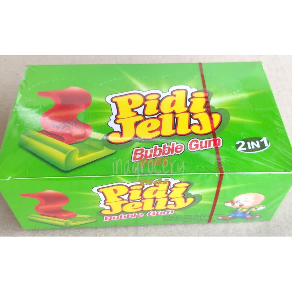 

RANJANI PIDI JELLY BUBBLE GUM 2IN1 30pcs x 7gr