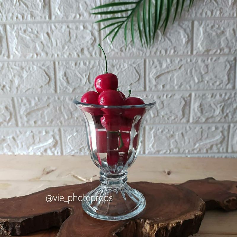 Gelas Puding/gelas kaca/ Props Foto / Properti Foto