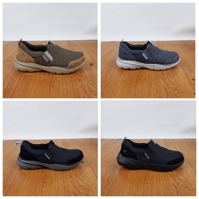 Sepatu Skecher Pria Sketcher Corven Horst Slip On