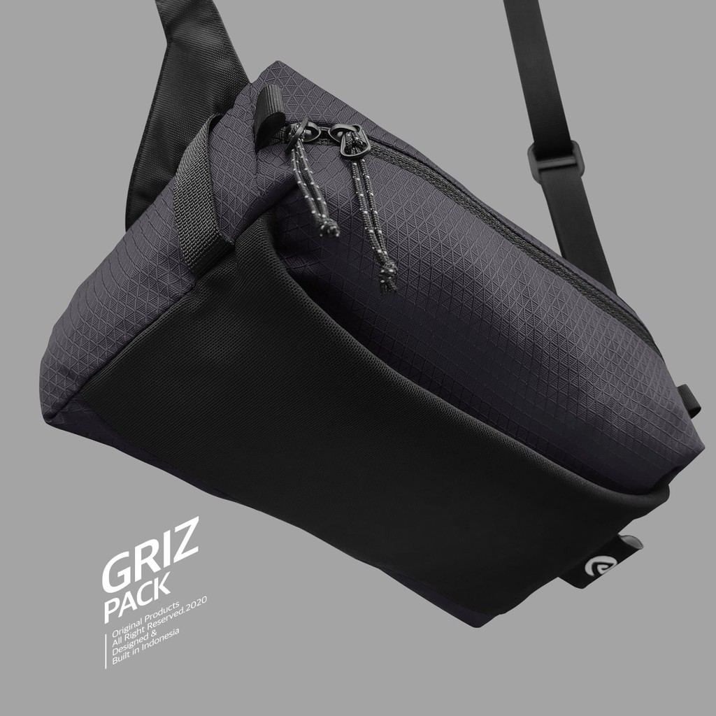 Pinnacle Griz Pack - Grey ( Waistbag )