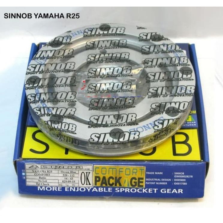 Gear Sinnob - Yamaha R25 last stok