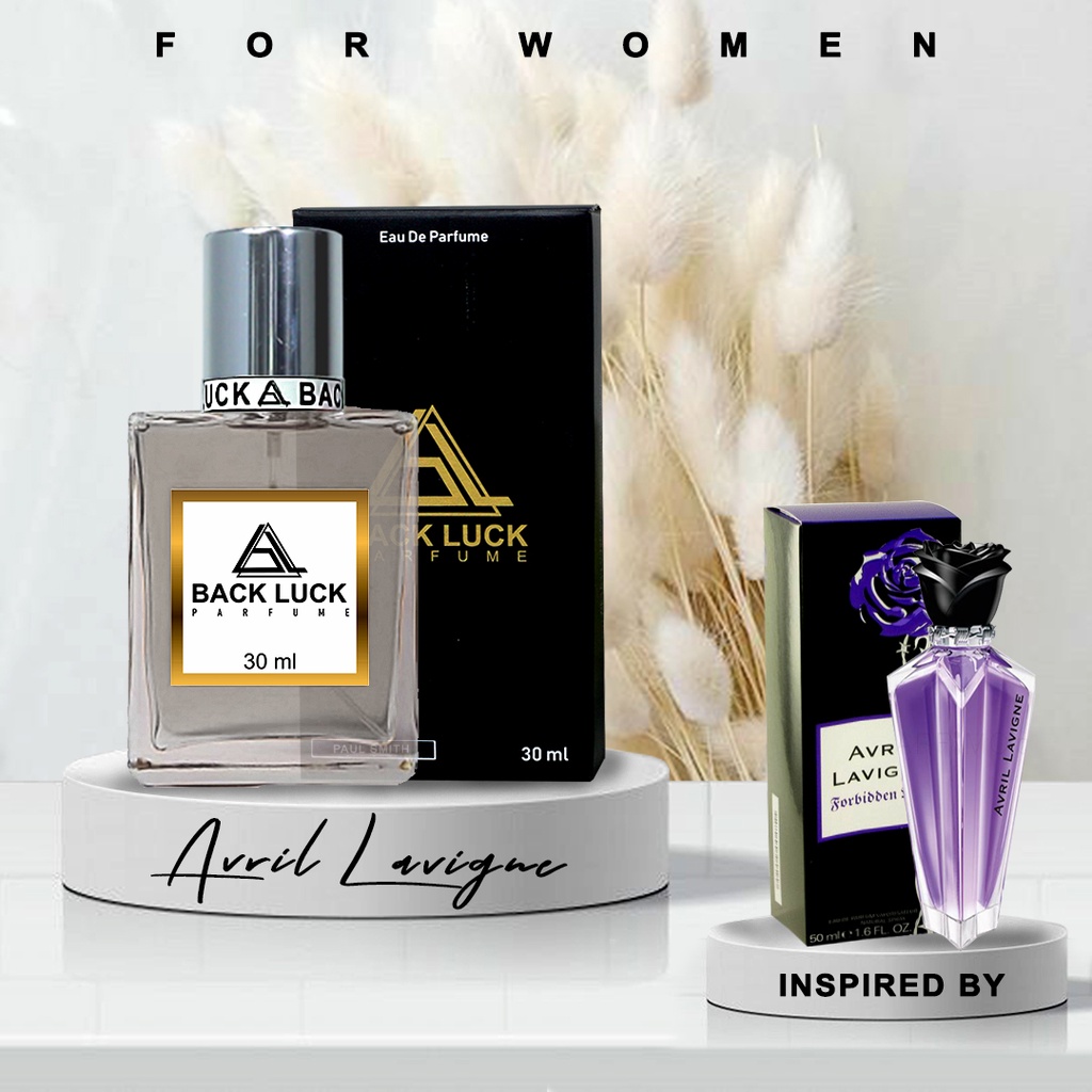 PARFUM WANITA - AVRIL LAVIGNE - EAU DE PARFUME - BACK LUCK PARFUM - 30 ML