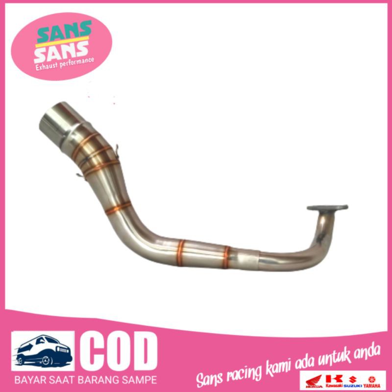 Pipa,bending,leher,knalpot,racing,honda,beat,scopy,spacy,vrio,injek110.leher.,atas.ngacung,inlet,50