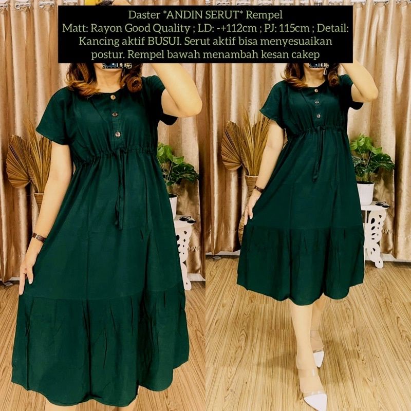 DRESS SERUT BALI/DRESS SERUT ANDIN/DRESS BALI