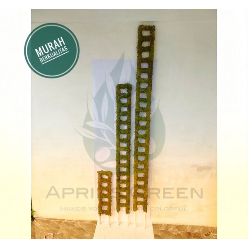 Turus Pipa Tangga Kotak 150cm Lapis Lumut Spagnum