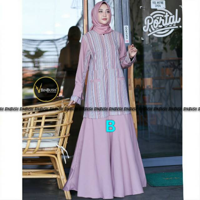 ( READY STOK ) Sintia Dress ORI by binbush