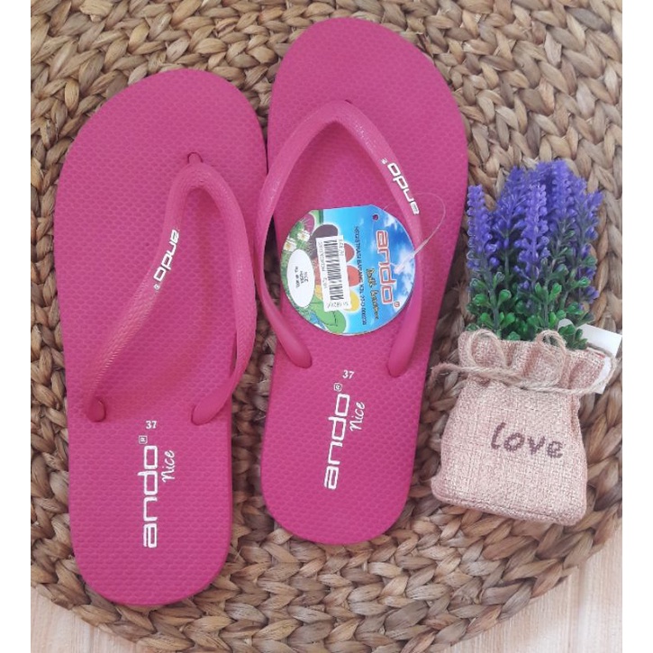 Ando NICE Basic - Sandal Jepit Wanita Ando Original