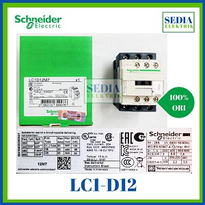KONTAKTOR SCHNEIDER LC1D12M7 LC1 D12 LC1-D12