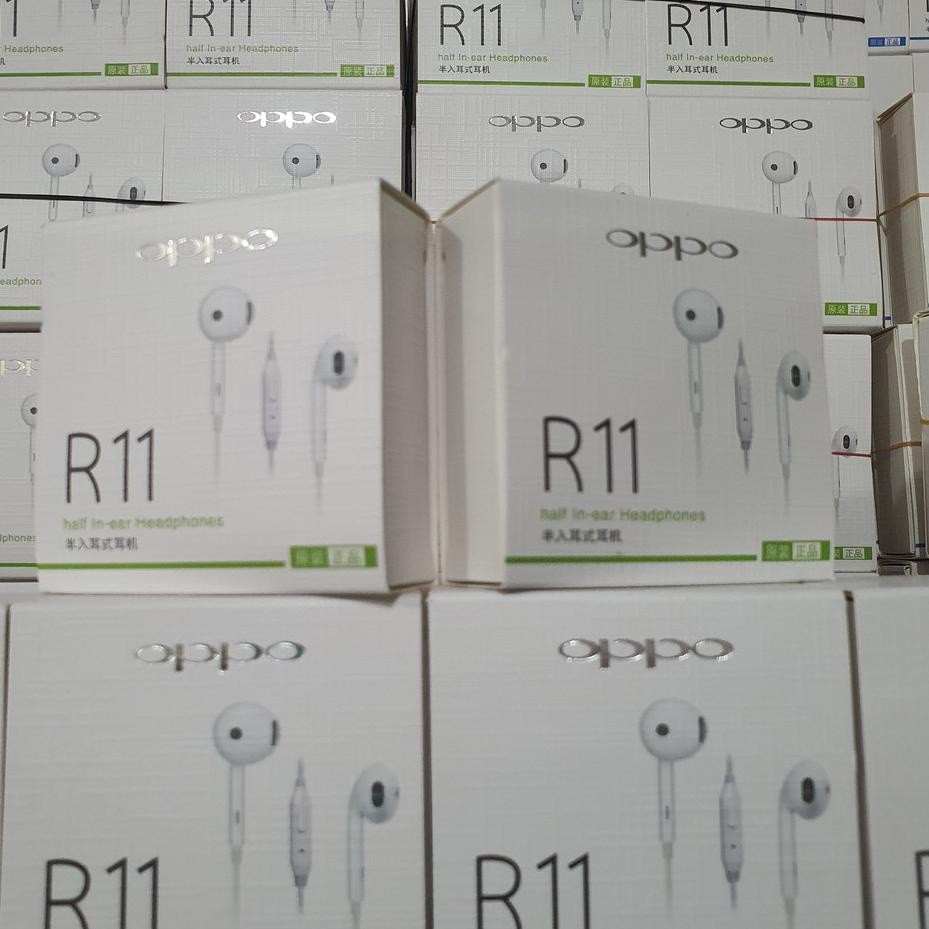 Bagus Banget.. Headset OPPO Original R11 - Headset OPPO Original R11