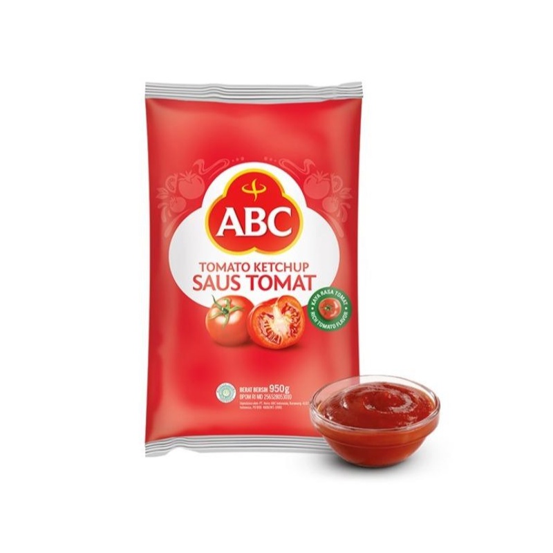 

ABC SAUS TOMAT ISI ULANG 1KG / ABC TOMATO KETCHUP 1000GR REFILL