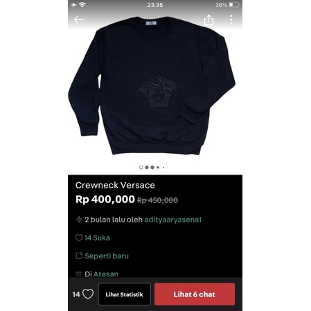crewneck versace