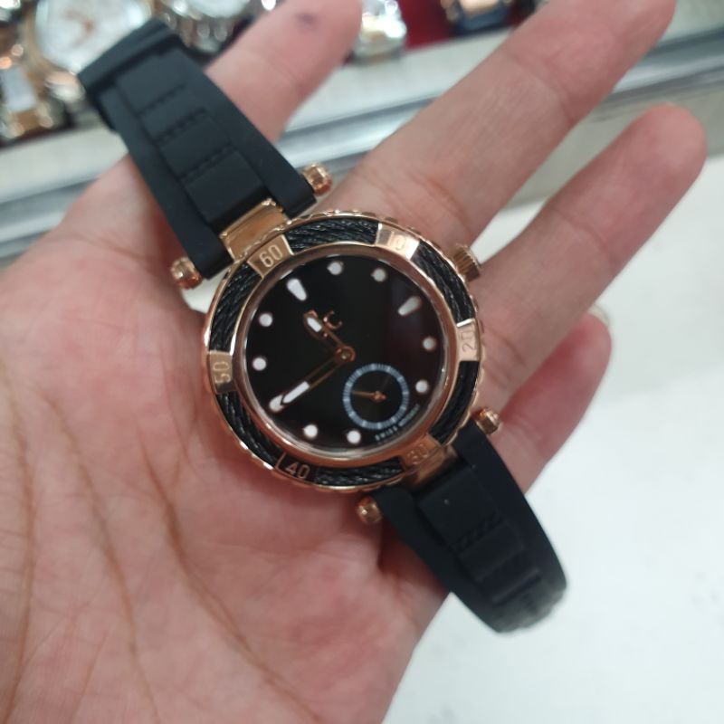 JAM TANGAN GC RUBBER WANITA