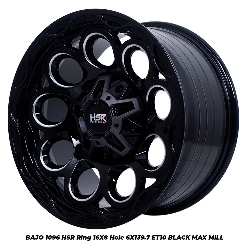 Velg Ring 16 HSR BAJO 1096 Pelek Mobil Fortuner Strada Ranger - Toko Velg Sidoarjo
