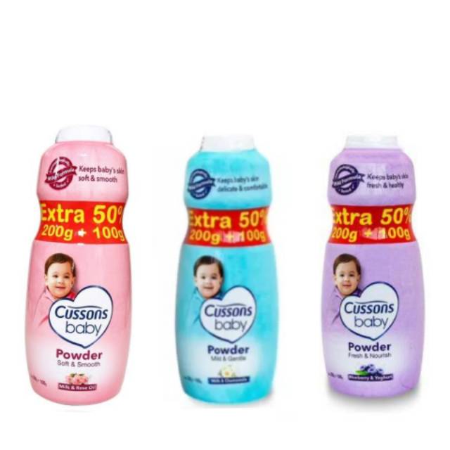 Cussons Baby Powder 200gr+100gr