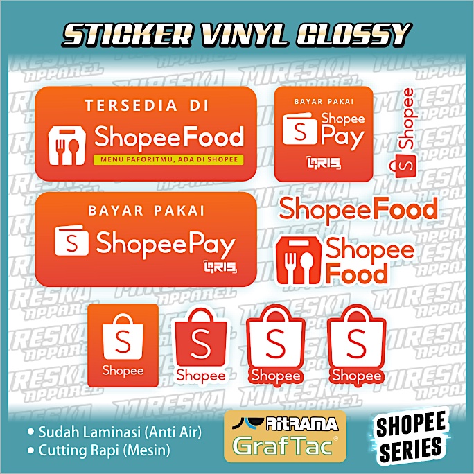 Terbaru Stiker Viral Glossy Terlaris Series SHP2 | Sticker Viral | Jual Produk Viral Terlaris Termur