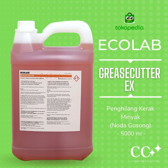 Jual Ecolab Grease Cutter Ex Penghilang Kerak Minyak | Shopee Indonesia