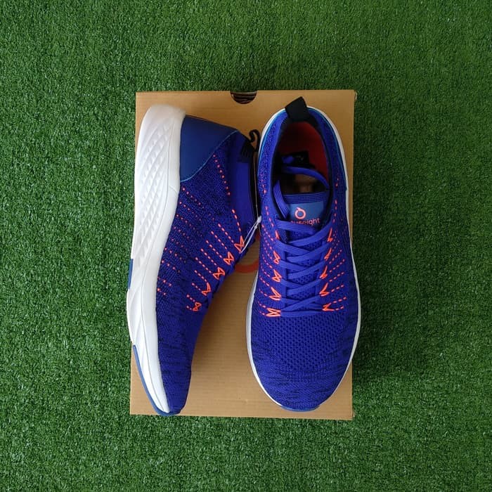 Ortuseight Proteus (Sepatu Running Casual) - Vortex Blue/White