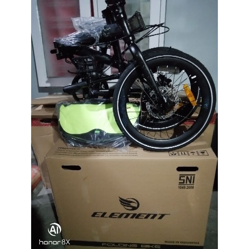 Ecosmo 8 Venom Hidraulic Bonus Tas depan