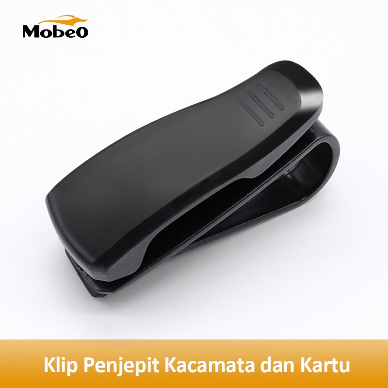 

Mobeo Klip Penjepit Kacamata Mobil dan Kartu pada Visor Mobil