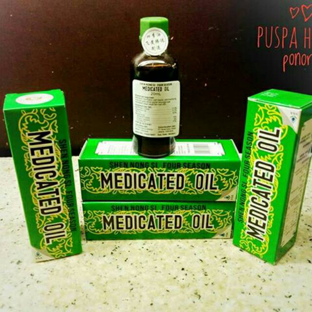 Medicated oil