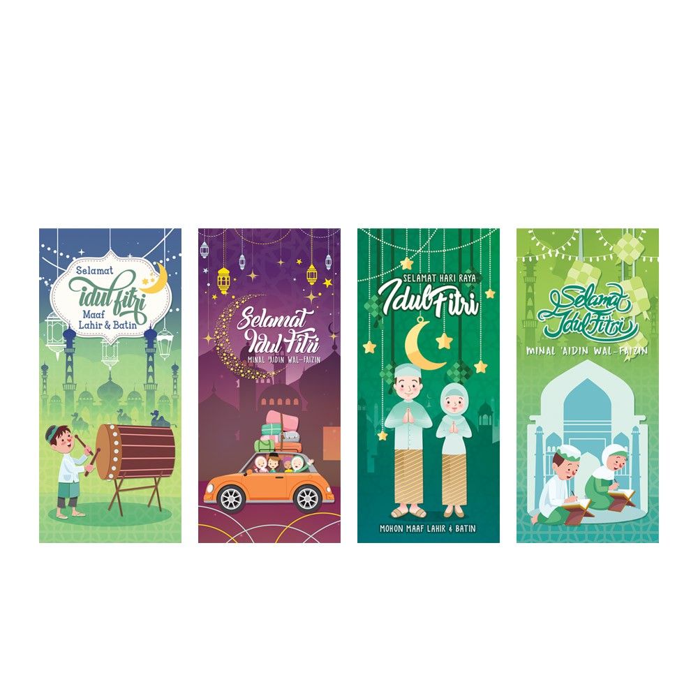 

[Checkout 1000] Angpao Lebaran / Amplop Idul Fitri Harvest Isi 6 pcs